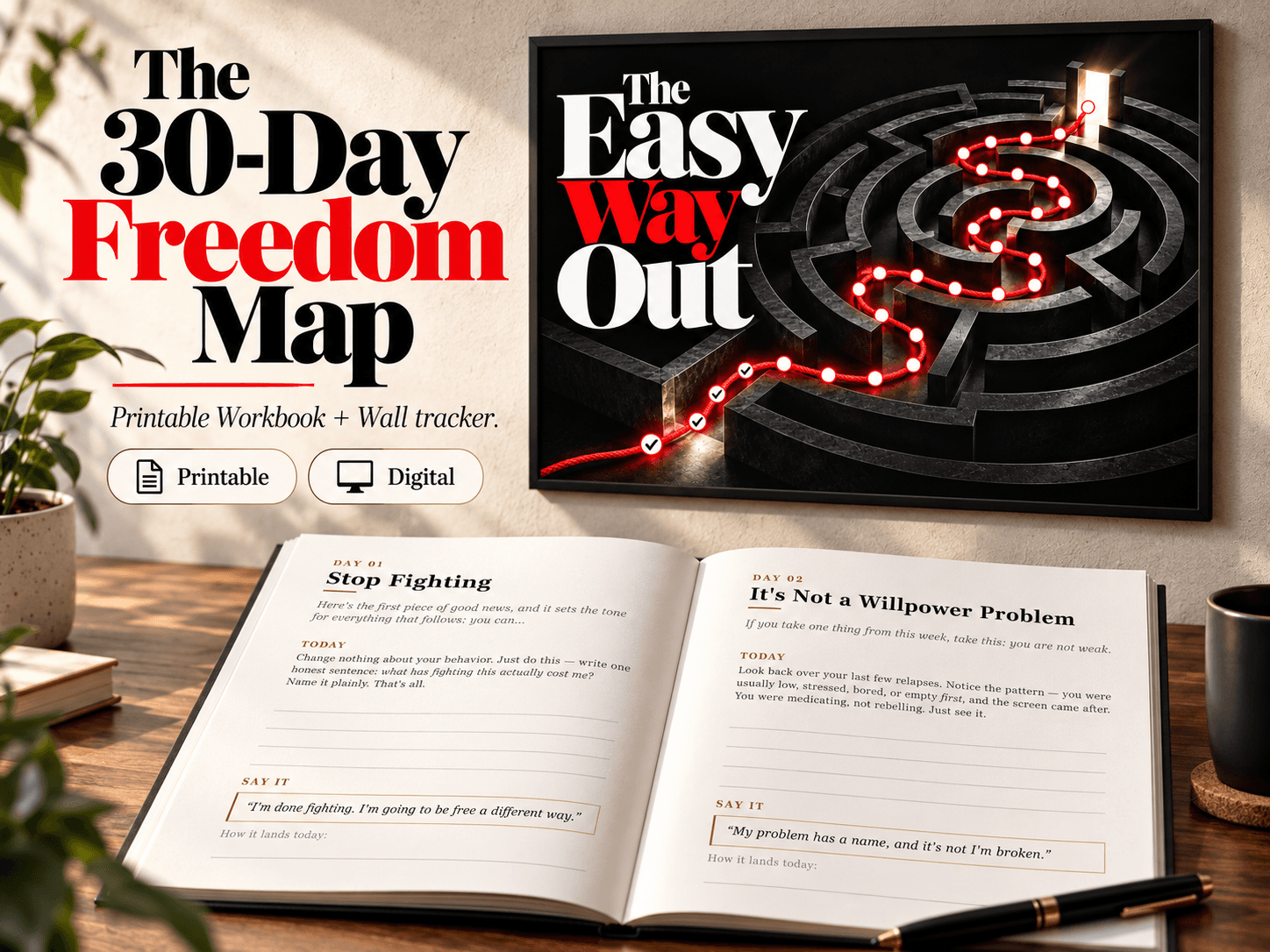 The 30-Day Freedom Map product preview